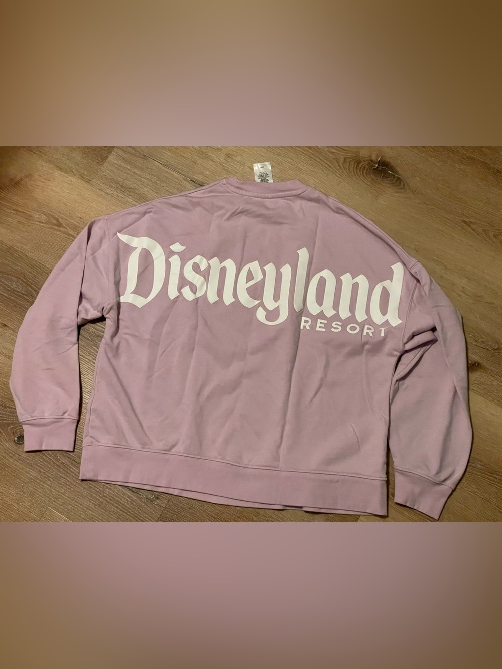 Lavender Disney Mickey Mouse L/S spirit jersey shirt size XS Disneyland resort